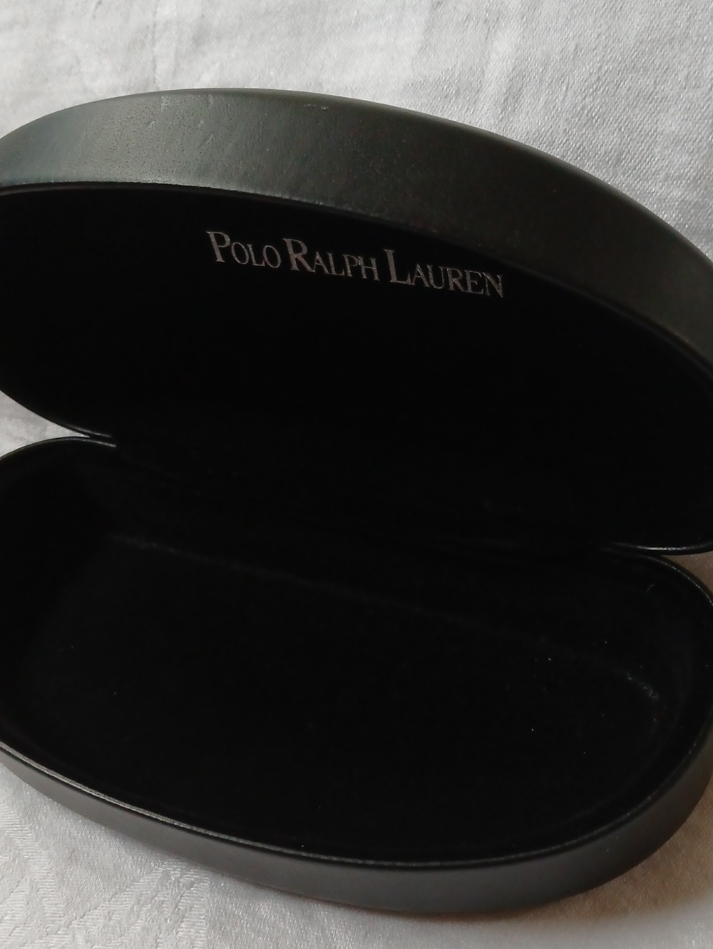 Polo Ralph Lauren Hard Shell Eye Glasses / Sunglasses Case Black (Case Only) - Picture 3 of 4